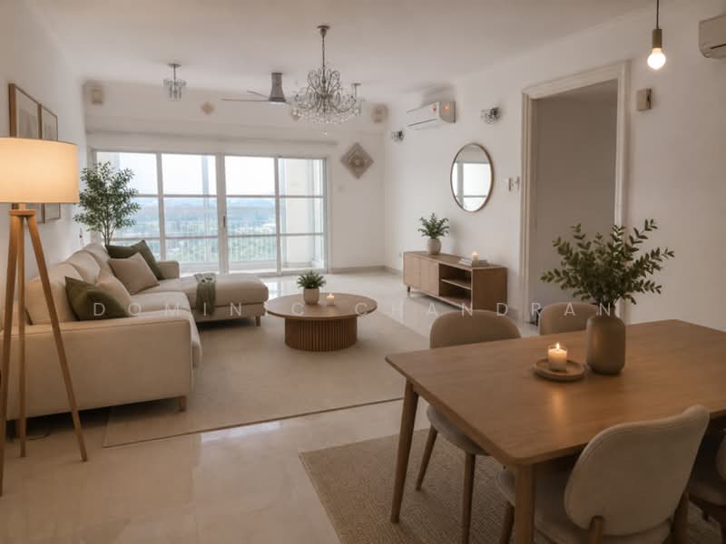 Condominium for Sale at Li Villas - Dominic Chandran - Living Room - PropertyGuru.com.my