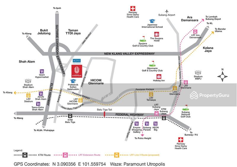 Apartment for Rent at Utropolis Urbano - SAM KIAT - PropertyGuru.com.my