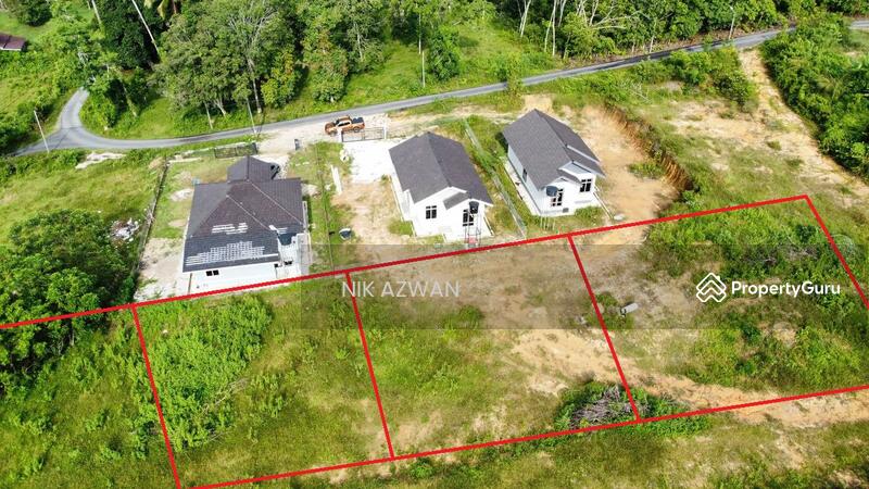 For Sale - (5770kp, Geran Individu, Dkt Uitm dan Bandar Machang)Lot Banglo, Kg Kepang, Machang, Kelantan