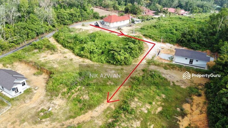For Sale - (5770kp, Geran Individu, Dkt Uitm dan Bandar Machang)Lot Banglo, Kg Kepang, Machang, Kelantan