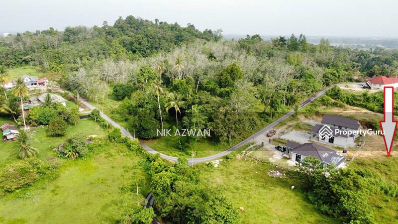 For Sale - (5770kp, Geran Individu, Dkt Uitm dan Bandar Machang)Lot Banglo, Kg Kepang, Machang, Kelantan