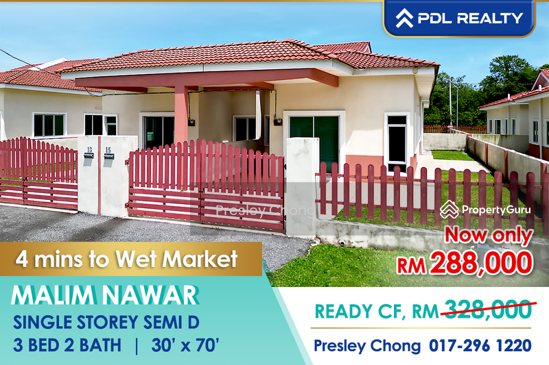 Malim Nawar New Single Storey Semi D, Malim Nawar, Kampar, Perak, 3