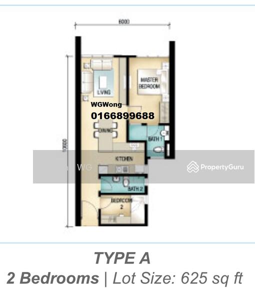 Kondominium untuk Disewa di The Tropics Designer Suites - Wong WG - PropertyGuru.com.my