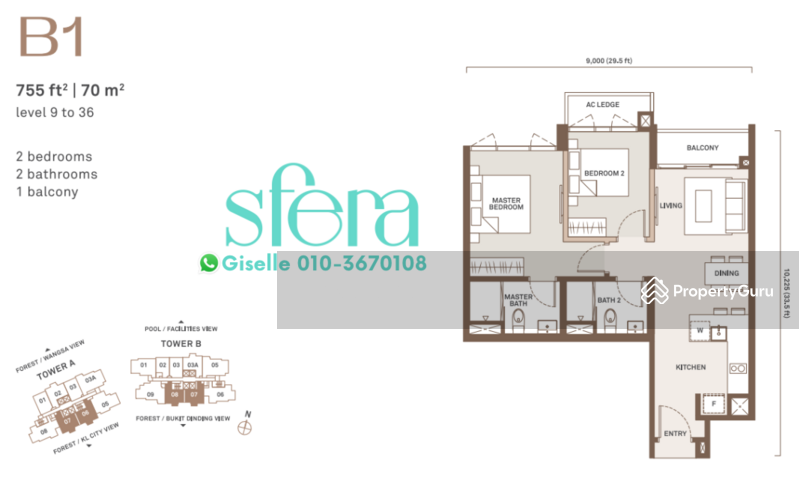 Pangsapuri untuk Dijual di Sfera - Giselle Goh - PropertyGuru.com.my