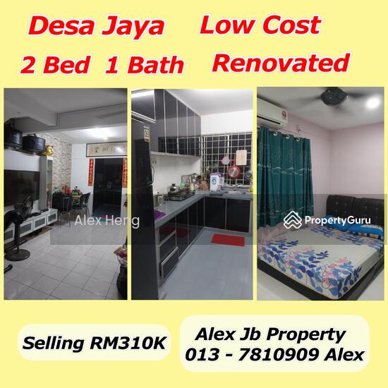 Taman Desa Jaya Lembah Double Storey Low Cost House Renovated untuk