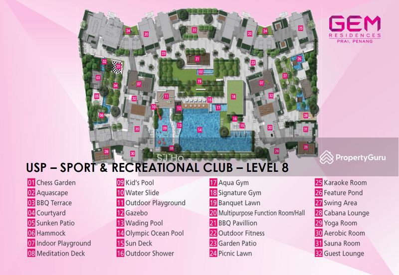 GEM Residences Facilities