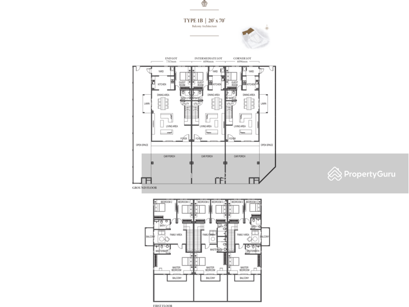 Untuk Dijual - Eco Meadows – Northampton Terraces