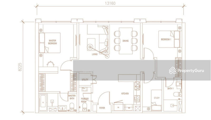 Pavilion Ceylon Hill, KL Layout
