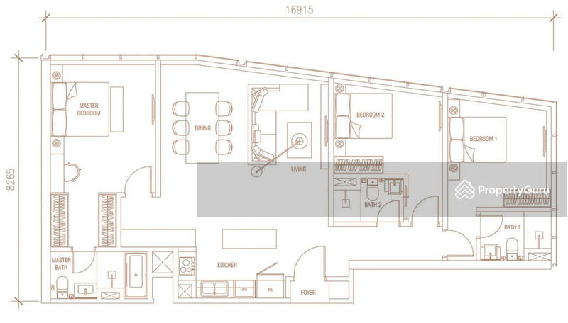 Pavilion Ceylon Hill, KL Layout