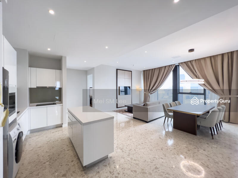 Pavilion Ceylon Hill, KL Kitchen & Living Room 