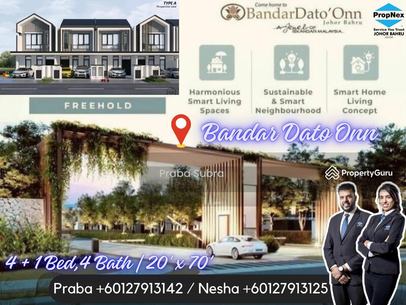 Bandar Dato Onn Luxury Terrace House with Club House!! New Launch