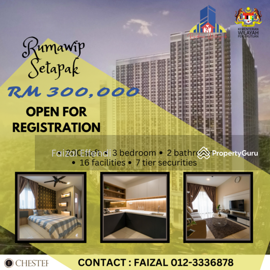 RUMAWIP MIXED DEVELOPMENT SETAPAK, PT 5701 (Lot 27211) Jalan Kilang