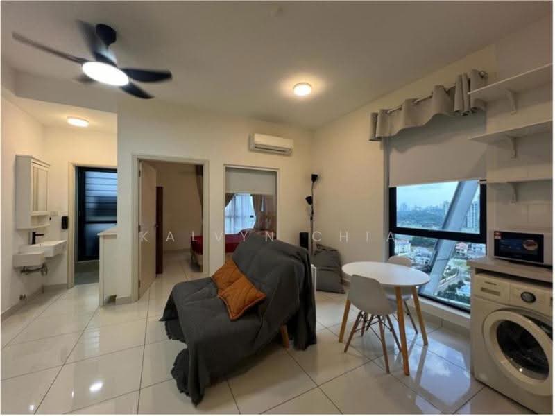 Kediaman Servis untuk Disewa di Arte Mont Kiara - Kalvyn Chia - Living Room - PropertyGuru.com.my