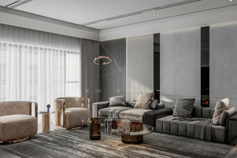 Condominium for Sale at KLCC 0 Downpayment Airbnb Invest [MM2H] Fully Furnished [MRT] - KH Koh - Living Room - PropertyGuru.com.my