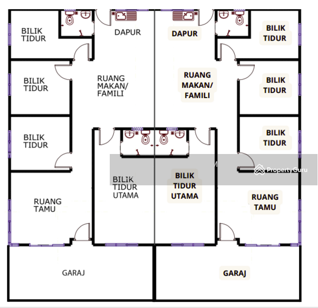 For Sale - Single Storey Semi D,Pekan Bukit Gambir,Pagoh,Johor