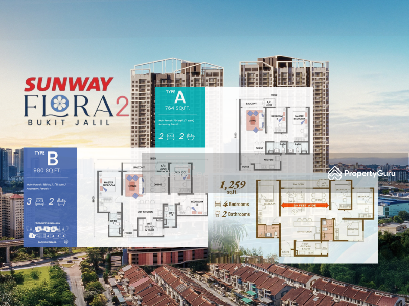Untuk Dijual - Sunway Flora Residences