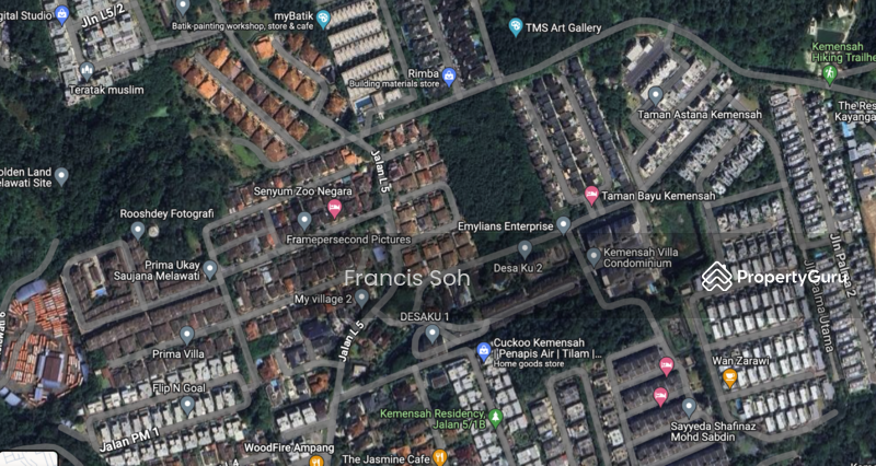 For Sale - Residential Land for Sale in Kemensah Near Taman Melawati