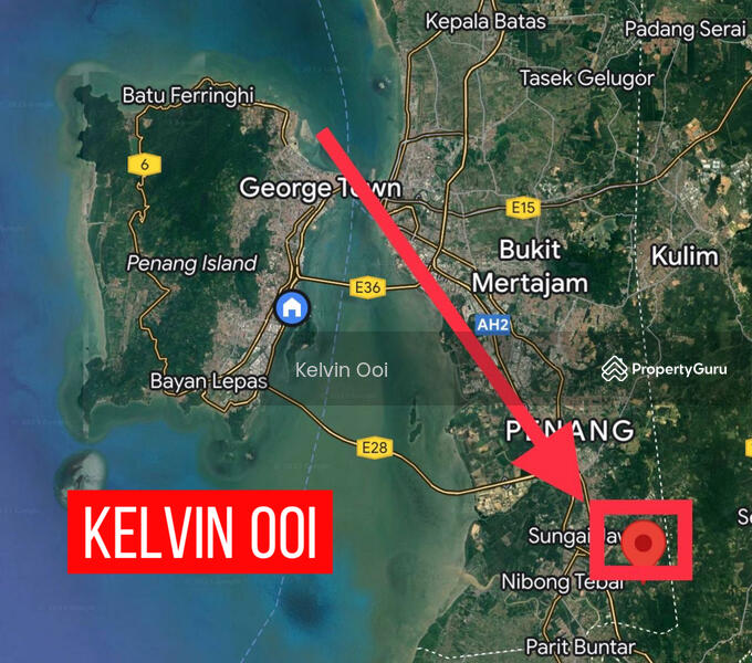 65 ACRES FIRST GRADE TITLE LAND SALE AT NIBONG TEBAL SUNGAI JAWI