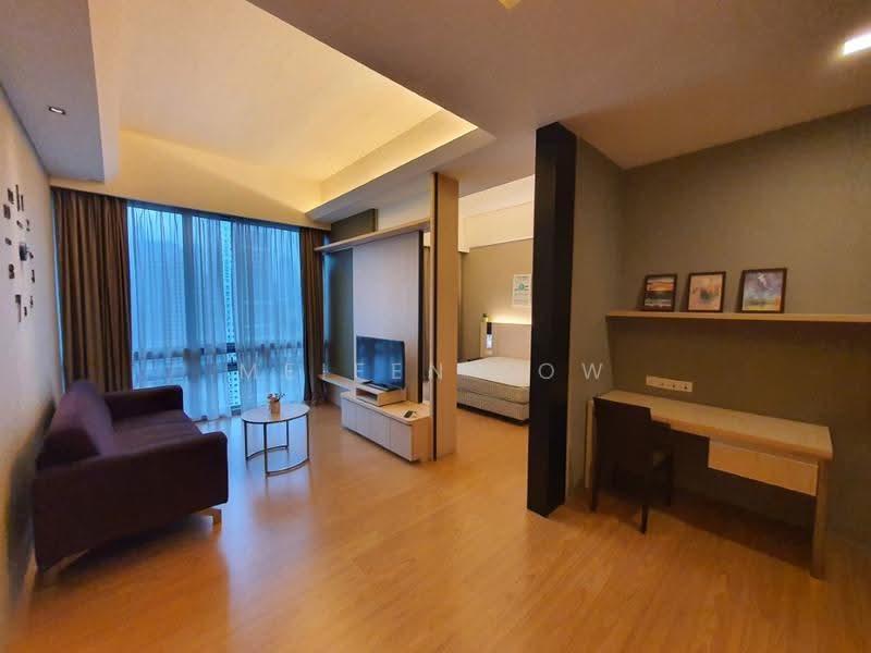Kediaman Servis untuk Dijual di Swiss Garden Residences - Meifen Low - Living Room - PropertyGuru.com.my