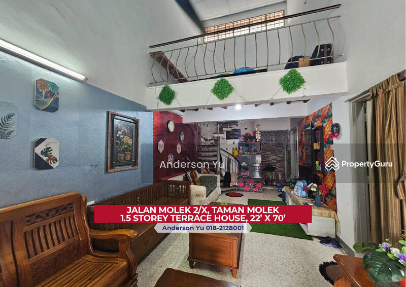 Taman Molek Tamans Moleks, Taman Molek, Johor Bahru, Johor, 3 Bedrooms
