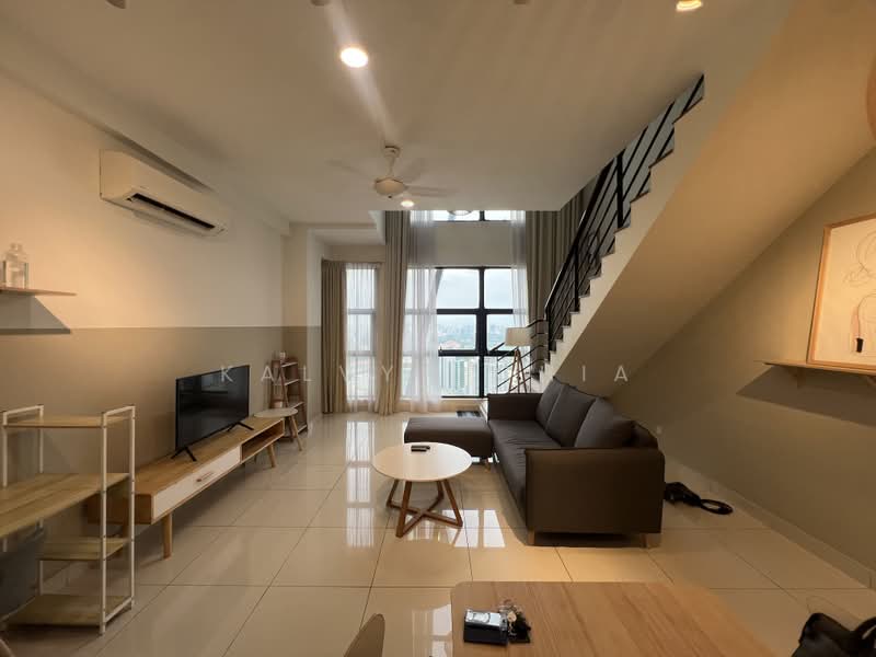 Servis Apartment untuk Disewa di Arte Mont Kiara - Kalvyn Chia - Living Room - PropertyGuru.com.my