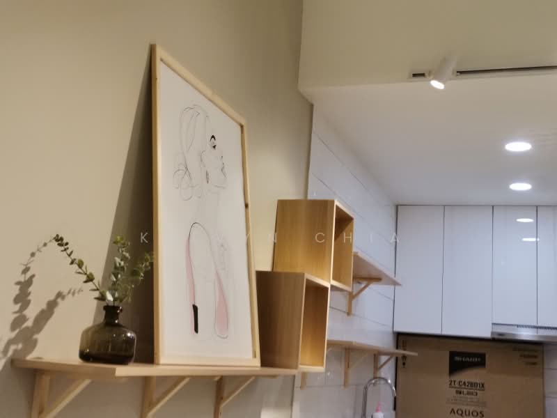 Servis Apartment untuk Disewa di Arte Mont Kiara - Kalvyn Chia - Kitchen - PropertyGuru.com.my