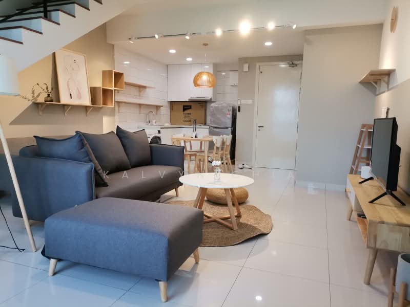 Servis Apartment untuk Disewa di Arte Mont Kiara - Kalvyn Chia - Living Room - PropertyGuru.com.my