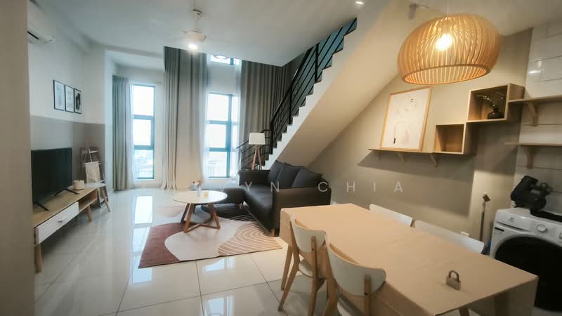 Servis Apartment untuk Disewa di Arte Mont Kiara - Kalvyn Chia - Living Room - PropertyGuru.com.my