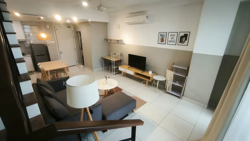 Servis Apartment untuk Disewa di Arte Mont Kiara - Kalvyn Chia - Living Room - PropertyGuru.com.my