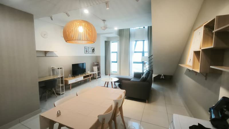 Servis Apartment untuk Disewa di Arte Mont Kiara - Kalvyn Chia - Living Room - PropertyGuru.com.my
