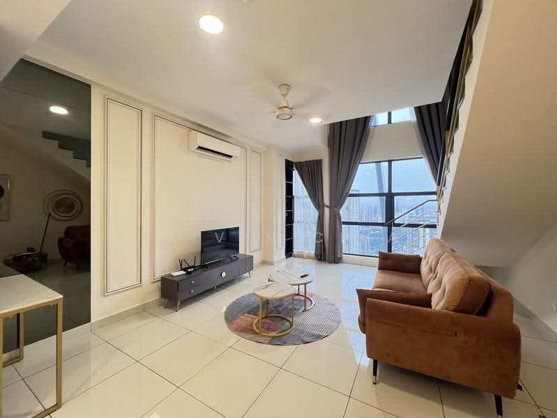 Service Residence for Rent at Arte Mont Kiara - Kalvyn Chia - Living Room - PropertyGuru.com.my