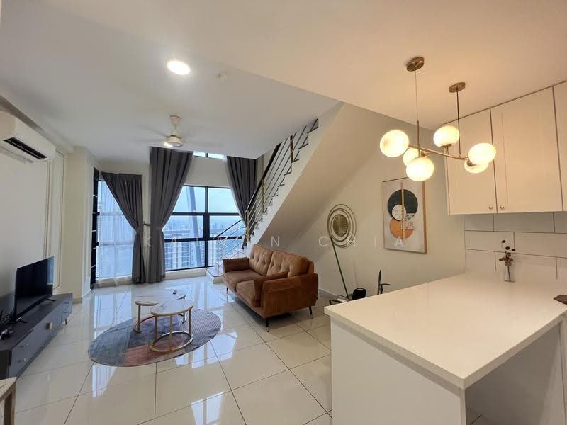 Service Residence for Rent at Arte Mont Kiara - Kalvyn Chia - Living Room - PropertyGuru.com.my