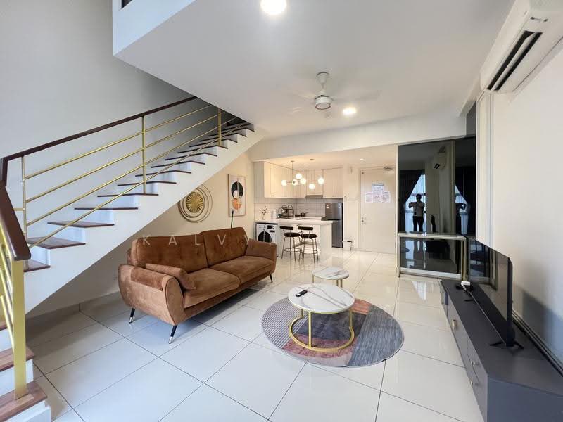 Service Residence for Rent at Arte Mont Kiara - Kalvyn Chia - Living Room - PropertyGuru.com.my