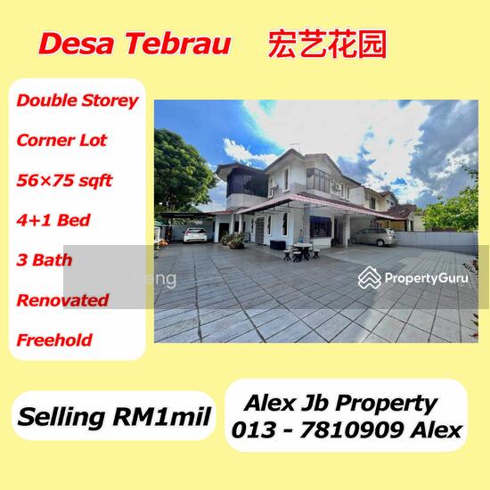 Taman Desa Tebrau Double Storey Corner Lot House Renovated, Desa Tebrau