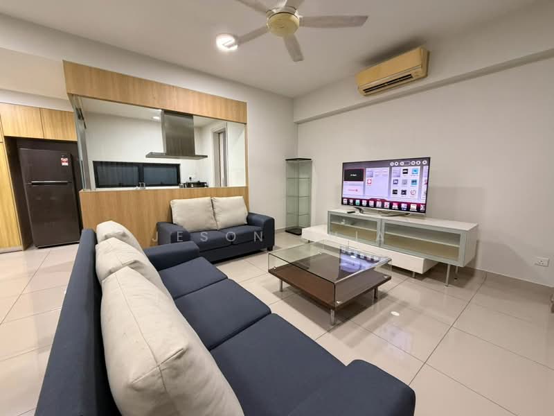 Service Residence for Sale at The Leafz @ Dedaun - Jeson Chia - Living Room - PropertyGuru.com.my