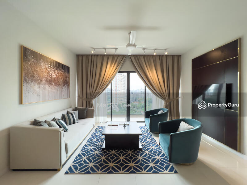 Service Residence for Rent at Oxford Residences @ Pavilion Embassy - Mei SM Lee - Oxford Residences, KL Living Room - PropertyGuru.com.my