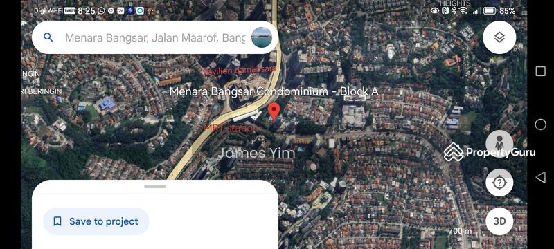Walking distance to MRT and pavilion damansara 