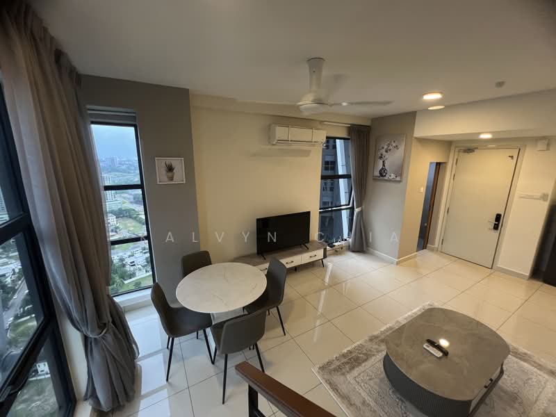 Servis Apartment untuk Disewa di Arte Mont Kiara - Kalvyn Chia - Living Room - PropertyGuru.com.my