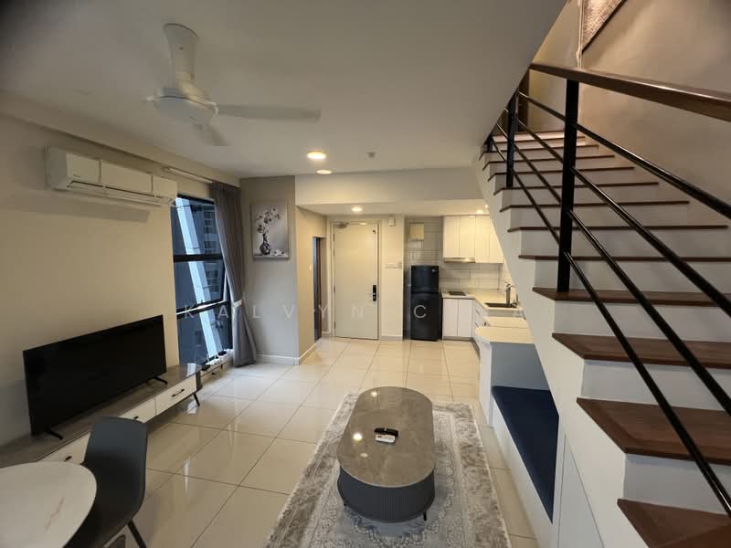Servis Apartment untuk Disewa di Arte Mont Kiara - Kalvyn Chia - Living Room - PropertyGuru.com.my