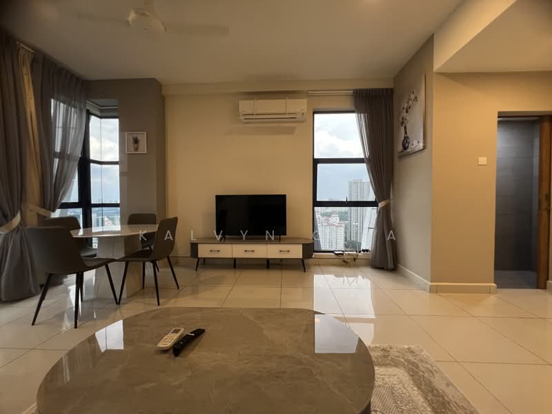 Servis Apartment untuk Disewa di Arte Mont Kiara - Kalvyn Chia - Living Room - PropertyGuru.com.my