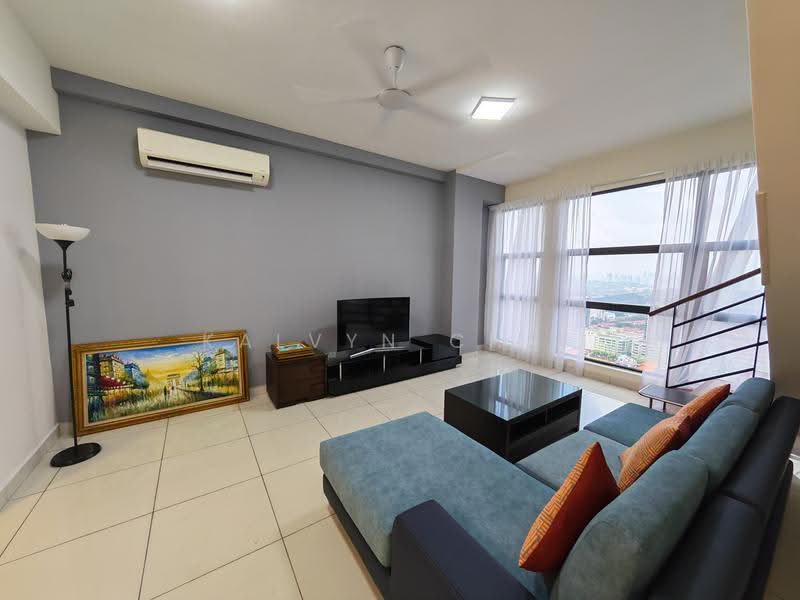Service Residence for Rent at Arte Mont Kiara - Kalvyn Chia - Living Room - PropertyGuru.com.my