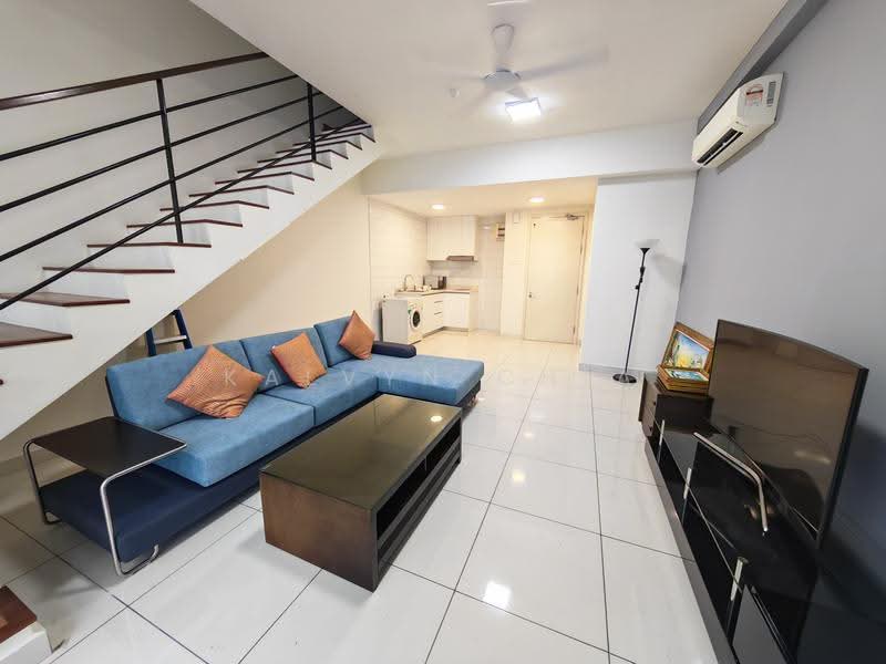 Service Residence for Rent at Arte Mont Kiara - Kalvyn Chia - Living Room - PropertyGuru.com.my