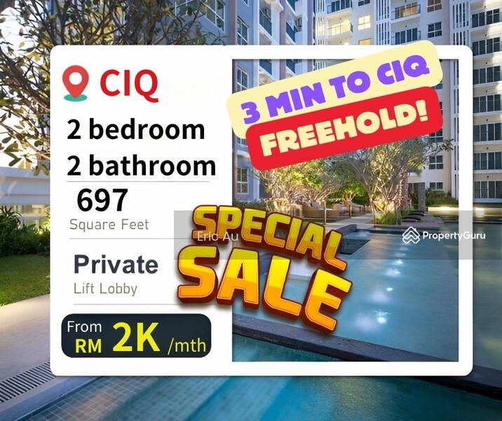 Condo near CIQ RTS johor bahru city square, Johor Bahru, Johor, 2