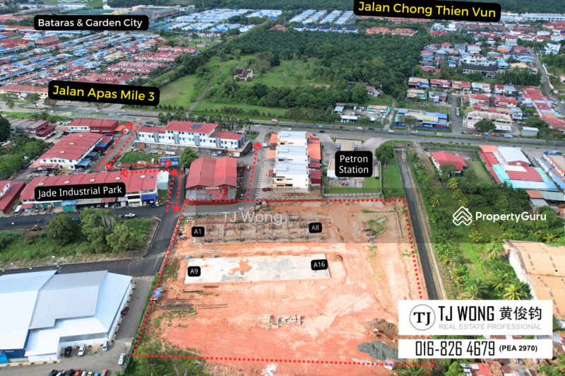 Untuk Dijual - Tawau Light Industrial - Jln Apas Mile 3 | CL999 | Gated & Guarded