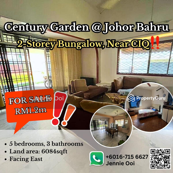Century Garden, CIQ, Johor Bahru, Johor, Johor Bahru, Johor, 5 Bedrooms
