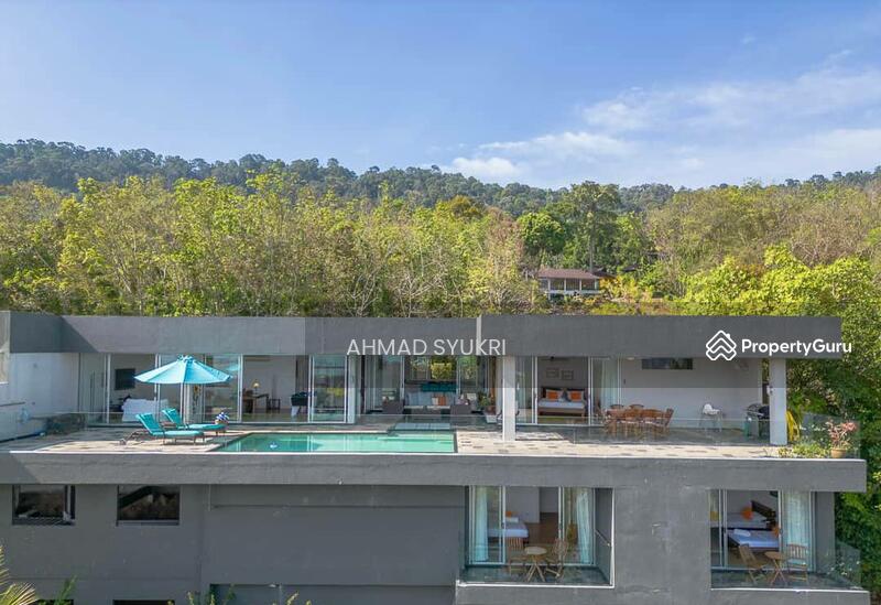 Contemporary Hillside Villa With Panoramic Sea View, Langkawi Island
