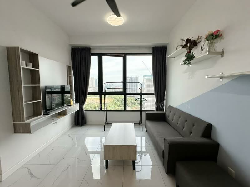 Servis Apartment untuk Disewa di Cubic Botanical - Rachel Ji Won - Living Room - PropertyGuru.com.my