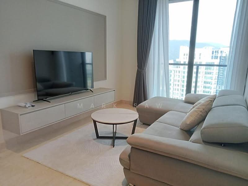 Service Residence for Rent at Marriott Residence @ Gurney - Mark Saw - Living Room - PropertyGuru.com.my