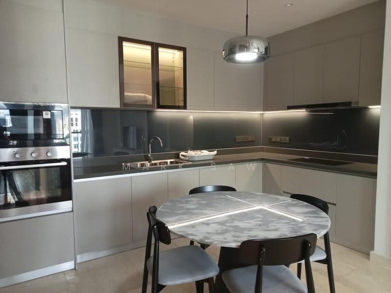 Service Residence for Rent at Marriott Residence @ Gurney - Mark Saw - Kitchen - PropertyGuru.com.my