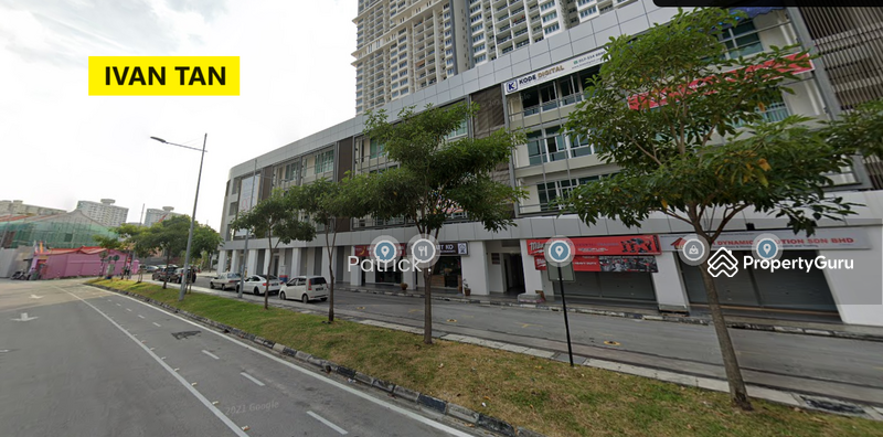 Untuk Dijual - 4 sty Shop Corner with Lift Sandiland Jln C Y Choy Georgetown